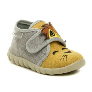 Befado 465P109 LEV šedo žluté dětské bačkůrky - EU 19 obraz
