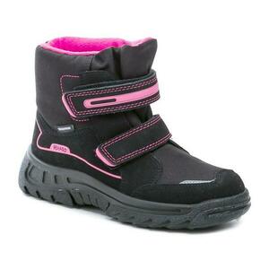 Befado 615Y003 černo růžové dětské zimní boty - EU 34 obraz
