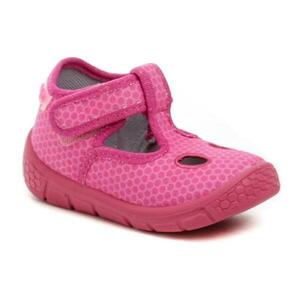 Befado 630P003 růžové bačkory s puntíky Růžová - EU 21 obraz