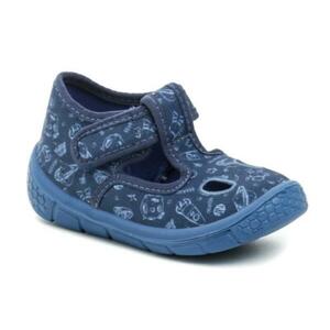 Befado 630P011 modré dětské bačkůrky - EU 25 obraz
