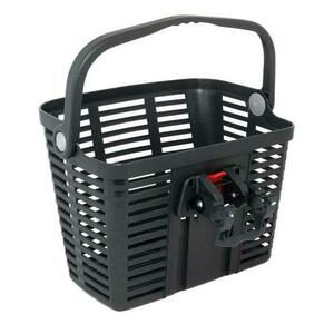 BELLELLI Koš plastový na řídítka KLICK FIX, černý obraz