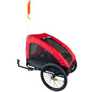 Bellelli Přívěsný vozík za kolo pro domácí mazlíčky červený obraz