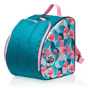 Benwild Obal na lyžařské boty Plameňáci tyrkysová obraz