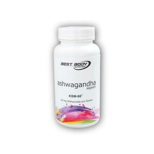 Best Body Nutrition Ashwagandha KSM-66 60 kapslí 25mg withanolide obraz