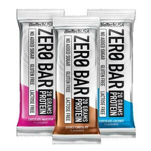 Biotech USA Zero Bar 50g - Čokoláda, Karamel obraz