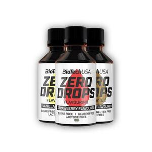 BioTech USA Zero Drops 50ml - Tmavá čokoláda obraz