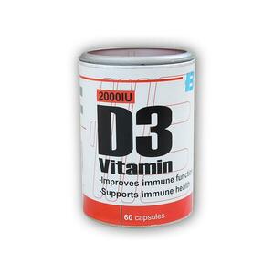 Body Nutrition Vitamin D3 2000IU 60 kapslí obraz