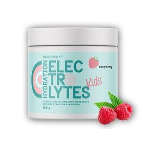 BrainMax KIDS Hydratační elektrolyty 150g - Malina obraz