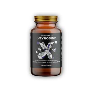 BrainMax L-Tyrosine 750mg 90 rostlinných kapslí obraz