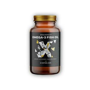 BrainMax Omega-3 Fish Oil 60 softgel kapslí obraz
