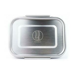 BrainMax Pure Nerezový svačinový box se sponou 1l obraz