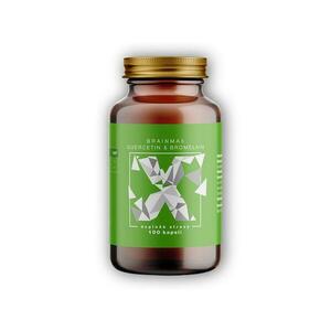 BrainMax Quercetin Bromelain 100 kapslí obraz