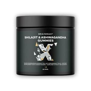 BrainMax Shilajit Ashwagandha Gummies 60 bonbónů obraz