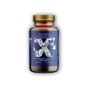 BrainMax Vitamin D3K2 D3 5000IU/K2-MK7 150mcg˙100cps obraz