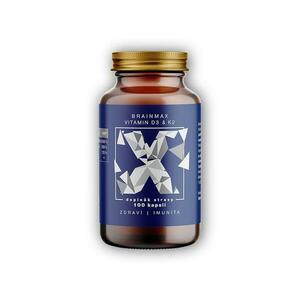BrainMax Vitamin D3K2 D3 5000IU/K2-MK7 150mcg˙100cps (VÝPRODEJ) obraz
