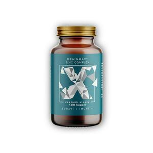 BrainMax Zinc Complex Zinek-Selen-Měď-Kurkuma 100cps obraz