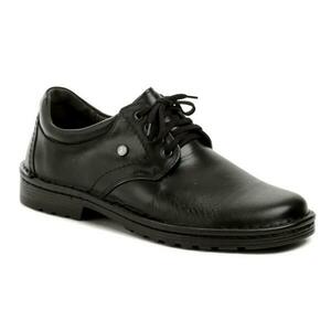 Bukat 280 černé pánské polobotky - EU 45 obraz