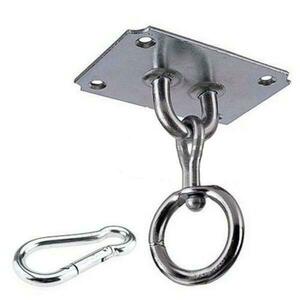 Čtvercový stropní držák na boxovací pytel do 50 kg DBX BUSHIDO obraz