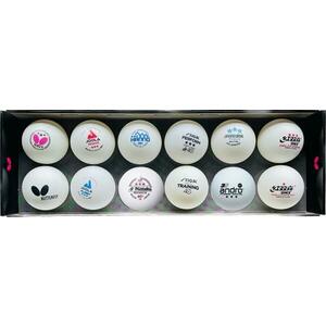 BUTTERFLY - Testovací balíček míčků (12 ks) obraz