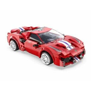 CaDA RC programovatelná stavebnice sportovní auto Red RAce Car 306 dílků obraz