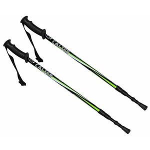 CALTER Trekingové hole Kohala 3-dílné pár černo-zelené obraz