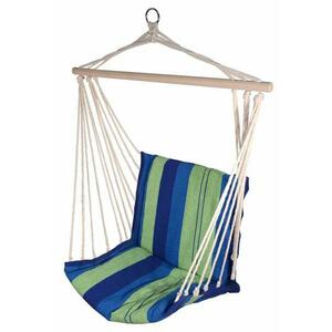 Cattara Houpací síť k sezení 95x50cm modro-zelená obraz
