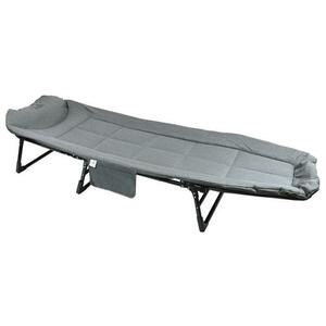 Cattara Lehátko kempingové skládací SOFA šedé polohovací obraz