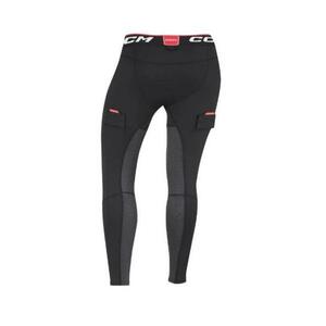 CCM Dámské kalhoty se suspenzorem Compression Pant Jill SR - Senior, L, černá obraz