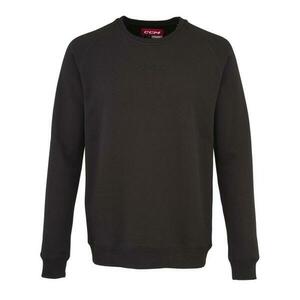 CCM Mikina Core Fleece Crew SR - šedá, Senior, M obraz