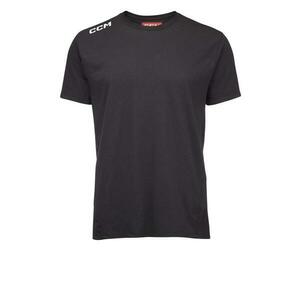CCM Team Premium Essential Tee SR Senior tmavě modrá - Senior, XS, tmavě modrá obraz