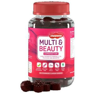 Chewwies Chewwies Womens Multi Beauty 30 Dávek - Jahoda obraz