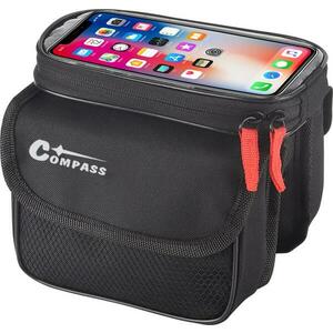Compass Bike Cyklotaška nad rám oboustranná + PHONE 6, 7" obraz