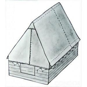 Condor Osada Sahara barva stan na podsadu - 205x205/150 cm obraz