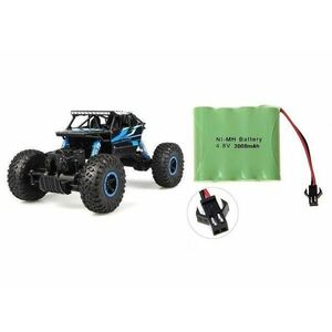 CONQUEROR 4x4 - 2, 4Ghz - 1/18 - malý crawler - modrý + Náhradní akumulátor 2000mAh obraz