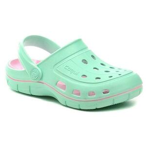 Coqui 6353 Jumper Lt.Mint dívčí nazouváky - EU 32/33 obraz