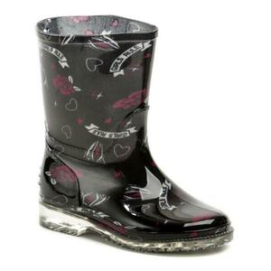 Cortina.be Slobby 166-0032-T1 černé dětské gumáčky - EU 32 obraz