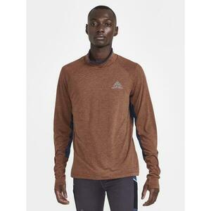 Craft ADV SubZ Wool LS 2 triko pánské 686000 hnědá - XL obraz