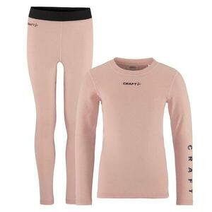 Craft Core Warm Baselayer dětský set růžová obraz