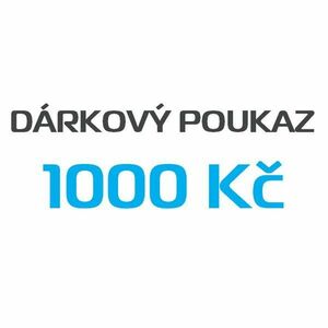 Dárkový poukaz na nákup v hodnotě 1000 Kč obraz