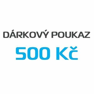 Dárkový poukaz na nákup v hodnotě 500 Kč obraz