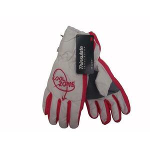 Cool Zone dětské zimní rukavice bílé - Věk: 8 let obraz