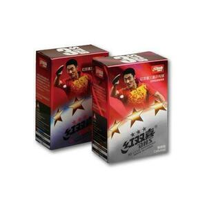 Dhs Míčky stolní tenis ***40mm- balení po 6 ks - bílá obraz