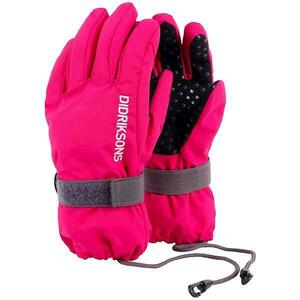 Didriksons Biggles five prstové dětské rukavice - růžová - 8-10 obraz