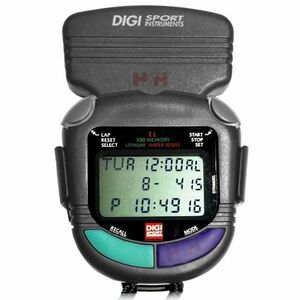 Digi Sport Instrument DTM 60 300Lap Stopky s posvětlením a klipsou na pásek obraz