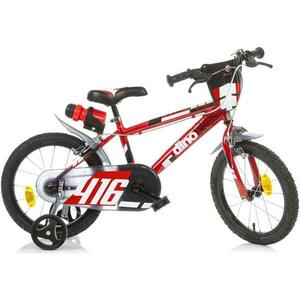 Dino 16 416US-06 - červené dětské kolo obraz