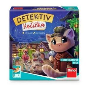 Dino Detektiv kočička obraz