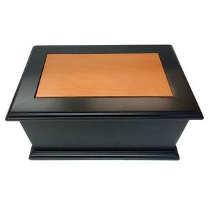 Dřevěné šachy.cz Box na šachy kombinace dvou barev dřeva obraz