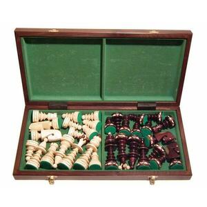 Drevene-sachy.cz Drevene sachy.cz Šachy Grand Maximus inkrustované mědí obraz