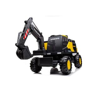 ELJET Dětský plně elektrický bagr Volvo PRO žlutá Li-Ion - Žlutá obraz