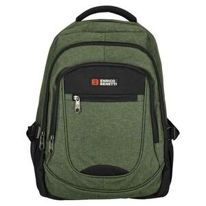Enrico Benetti Hamburg Notebook Backpack 35, 5 l Olive batoh obraz